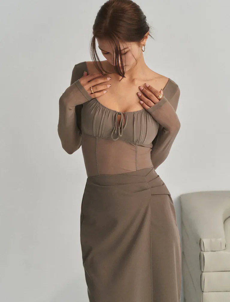 Your Dream Bodysuit<span> - </span>TAUPE, S