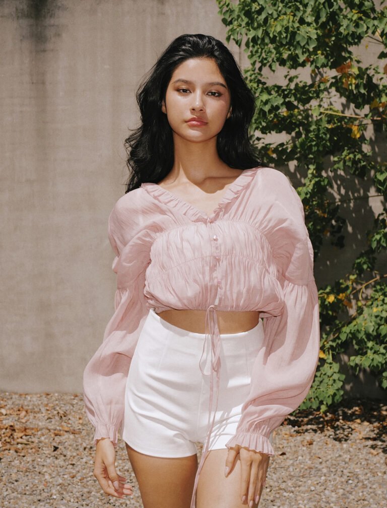 Full Bloom Blouse<span> - </span>MAUVE, F