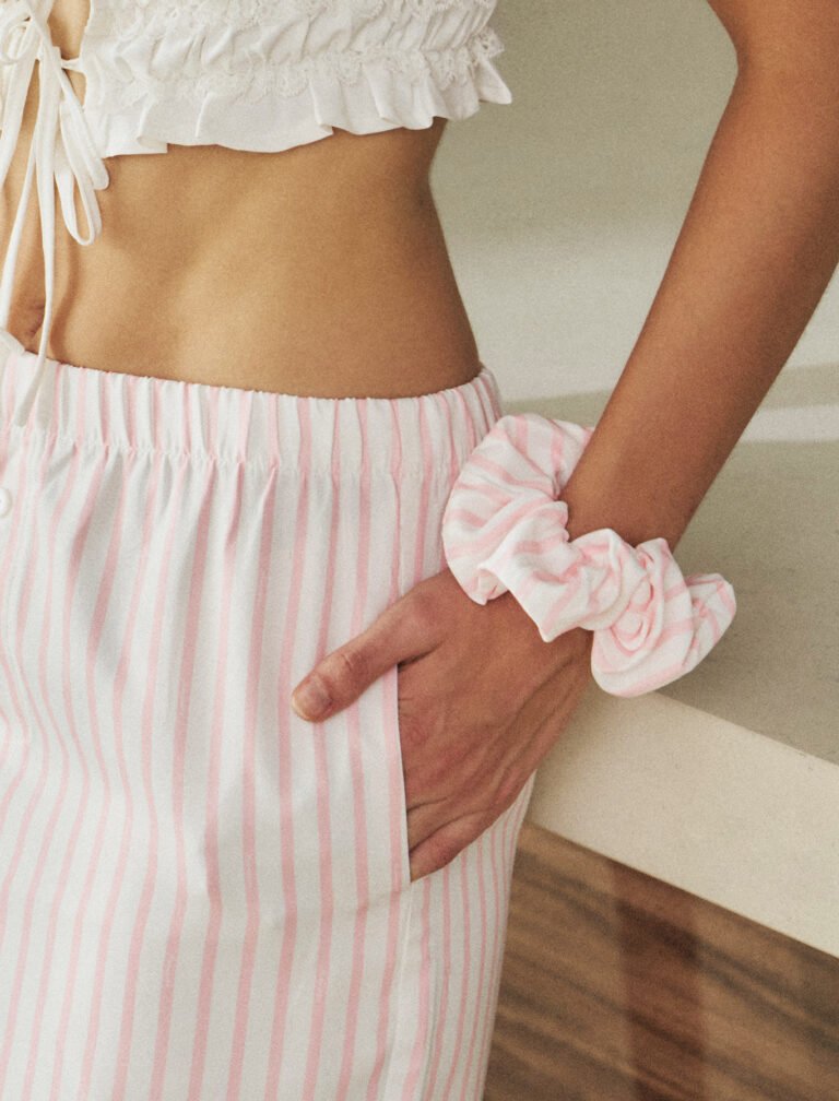 Lazy Day Scrunchie<span> - </span>PASTEL PINK